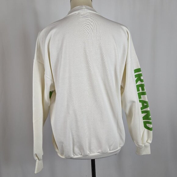 Blarney Woollen Mills Sweatshirt Sweater Ireland Striped Vintage Retro 80s 90s - Picture 2 of 10